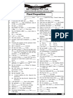 Fixed Preposition (1-357 Q) - Class Notes
