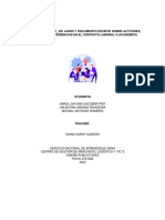 Audio y Documento Escrito Sobre Actitudes, Soluciones y Experiencias en El Contexto Laboral o Académico.