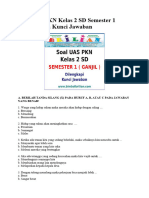 Soal UAS PKN Kelas 2 SD Semester 1