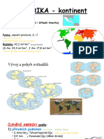 1.AMERIKA - Kontinent - Členitost Pobřeží