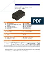 6W LED Driver With 700ma Constant Current PDA006B LED Power Supply