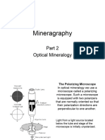 Mineragraphy Part 2 Optical Mineralogy