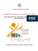 DOCUMENTO DE TRABAJO PARA LA ETAPA CONTINENTAL FOLLETO