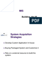 MIS Acquisition Strategies and System Development