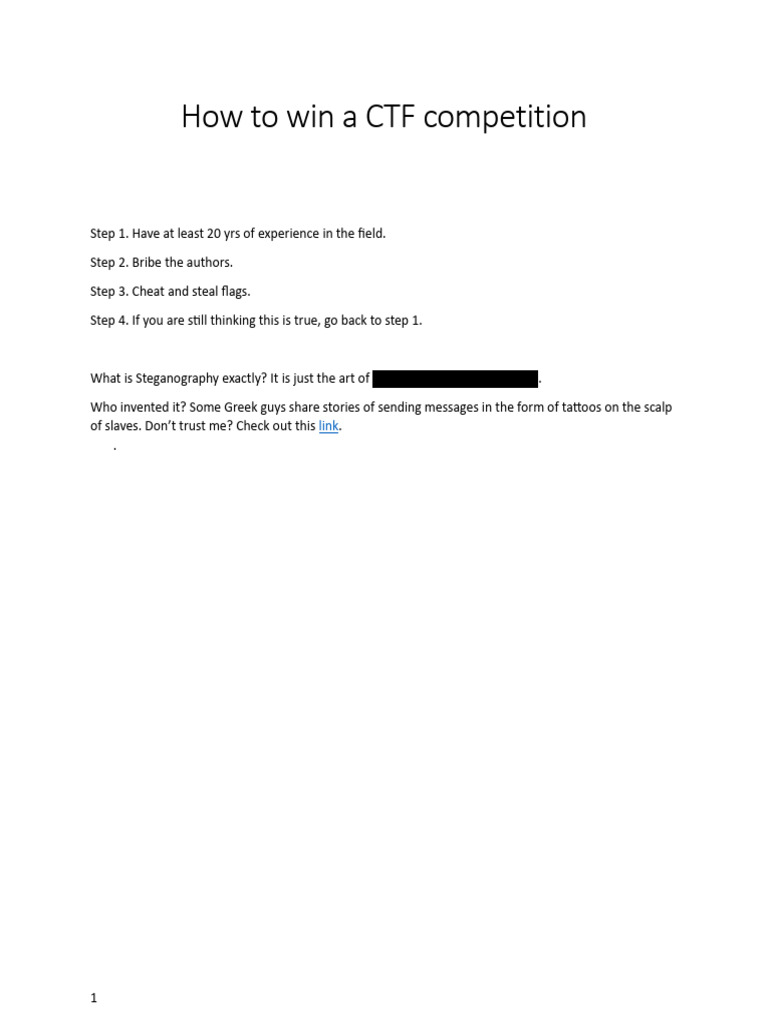 How to win a ctf competition for real pdf cryptography encryption