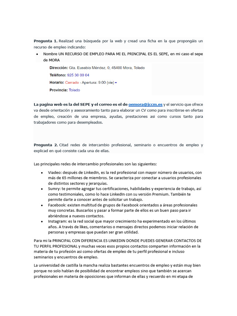 Actividad 6a | PDF | Crecimiento personal y profesional