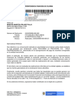Superintendencia Financiera de Colombia: Radicación:2020250998-006-000