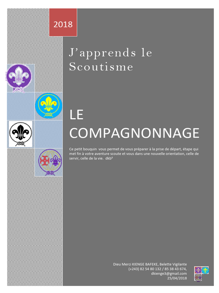 Manuel de Compagnonnage Scout 2017 | PDF | Mariage | Amour