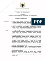 Pergub Prov Gorontalo No 40 TH 2017 TTG Jaringan Trayek Angkutan Antar Kota Dalam Provinsi