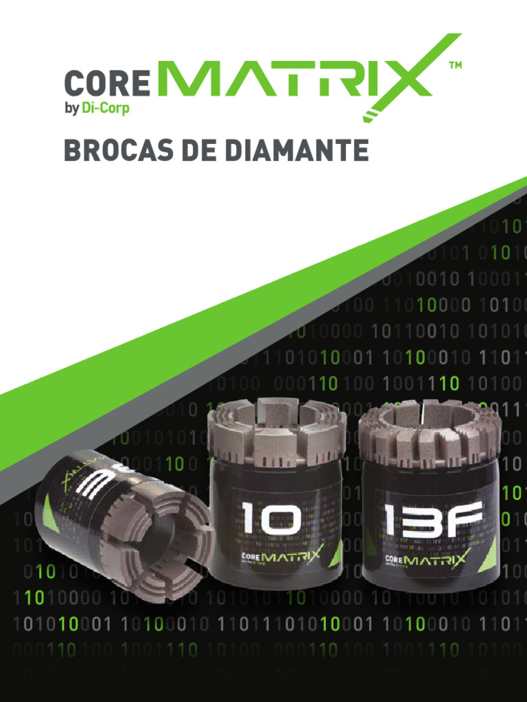 Di-Corp Brochure CoreMatrix Espanol 202311 | PDF | Perforación | Diamante