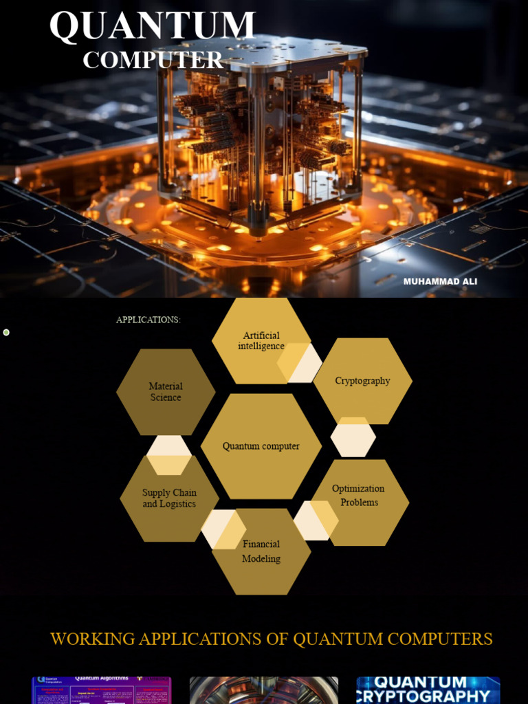 Applications and Future of Quantum Computing | PDF | Quantum Computing ...