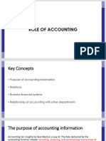 Role of Accounting