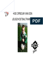 De Opbouw Van Een Jeugdvoetbaltraining