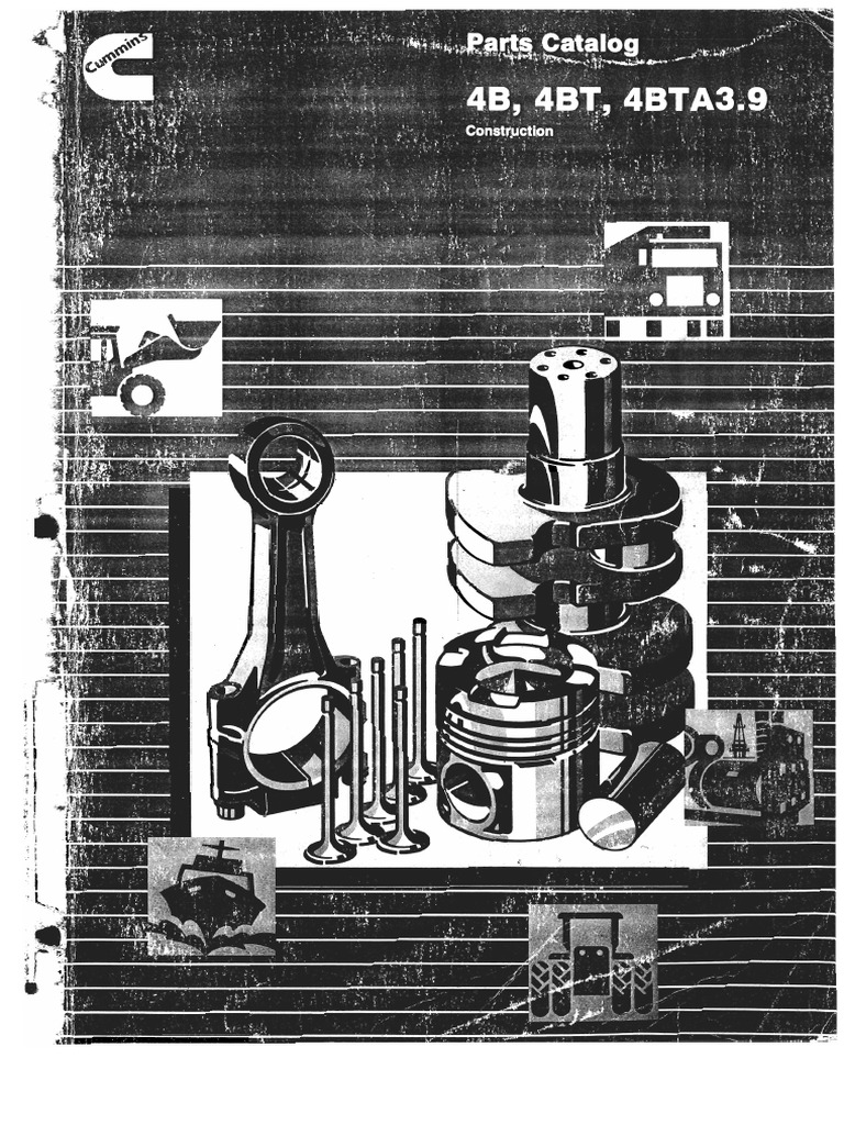 Jeu De Joints Complet Pour Moteur Cummins 3.9L 4B, 4BT, 4BTA - Neuf