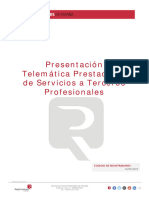 Manual de Presentacion Telematica de Prestadores de Servicio