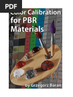 Color Calibration for PBR Materials-By Grzegorz Baran