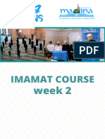 IMAMAT COURSE - Week 2 - Jumuah Information