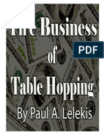 The business of table hopping
