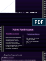 ANGGARAN PRODUKSI