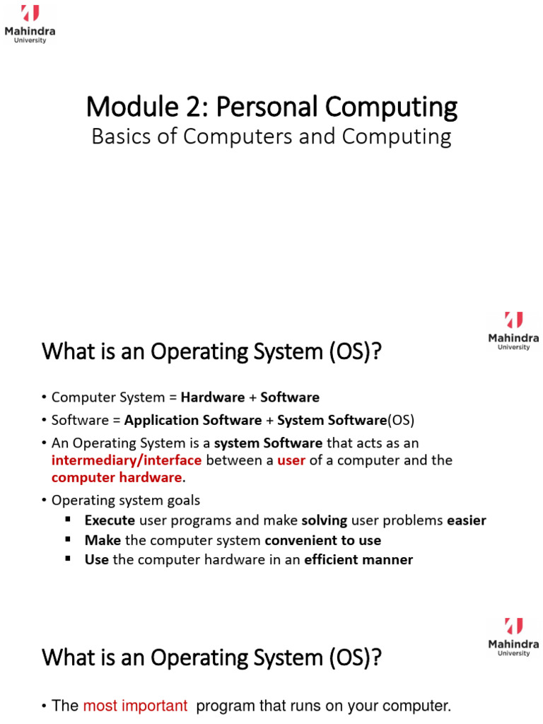 Understanding Operating Systems Basics | PDF | Operating System ...
