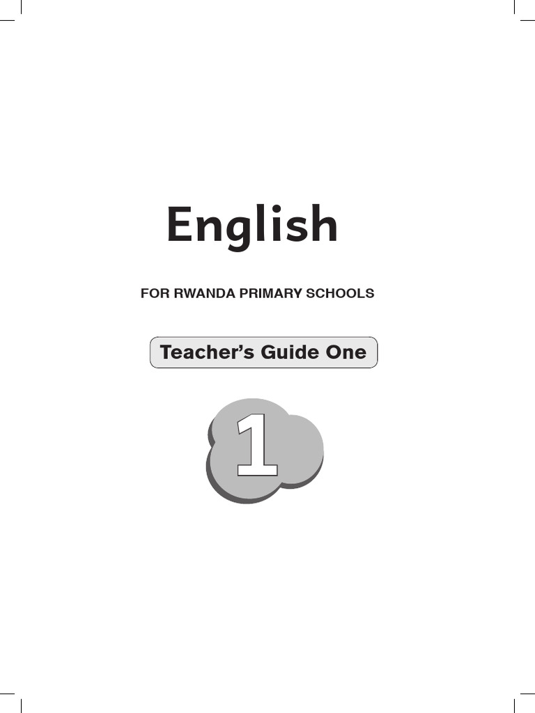 English P1 TG | PDF | Teachers | Vocabulary