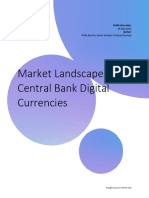 Market Landscape Central Bank Digital Currencies PDF