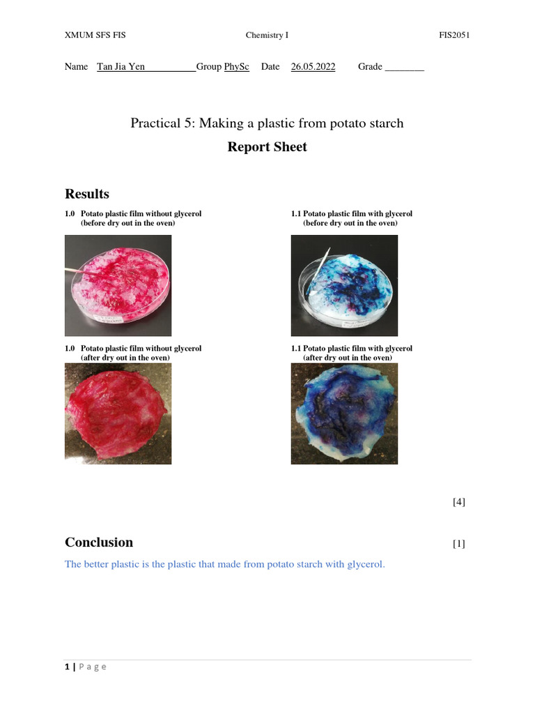 (PDF) Report Sheet 5 | PDF | Plastic | Biodegradation