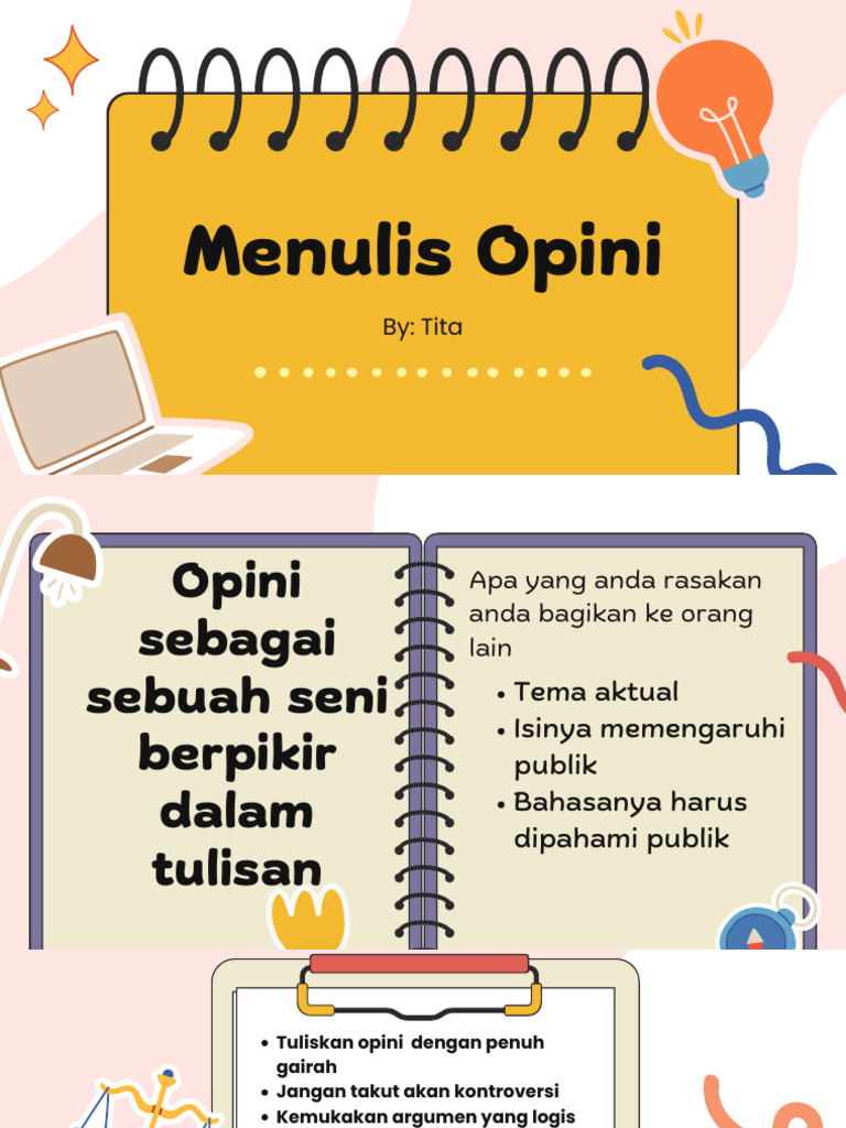 Panduan Menulis Opini yang Efektif | PDF | Karier & Perkembangan