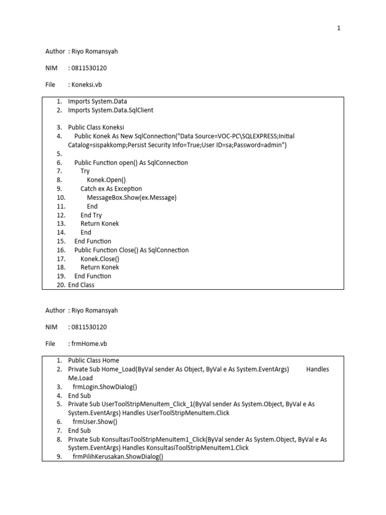 Listing Program | Download Free PDF | Computing | Computer Programming