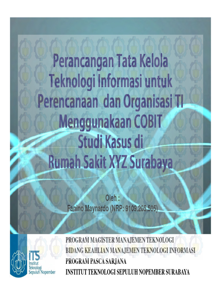 Tata Kelola TI di RS XYZ Surabaya | PDF | Bisnis