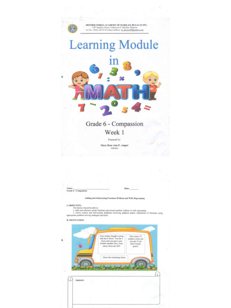 Math 6 | PDF