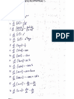 Formulas for integration and differentiation