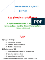 Phobies Spécifiques DU TCCE 25 Fev 2022