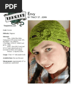 By Tracy St. John: Craft: Crochet Difficulty: Beginner Materials