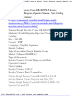 Tadano Rough Terrain Crane Gr 800ex 3 Service Manual Circuit Diagram Operator Manual Parts Catalog