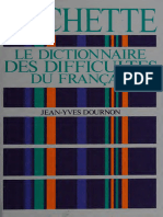 Le Dictionnaire Des Difficultés Du Français