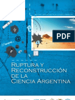 2007 - Ruptura y Reconstruc Ciencia Arg - CONICET