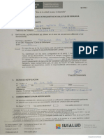 Documento de Autorizacion de Denuncia de Susalud