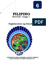 Filipino 6 q2 Week1 Panguri Second Draft. Joseph Aurello Filipino Kwarter 1