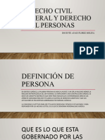 Derecho Civil General- PERSONAS - Final