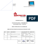 Informe de Salud Ocupacional