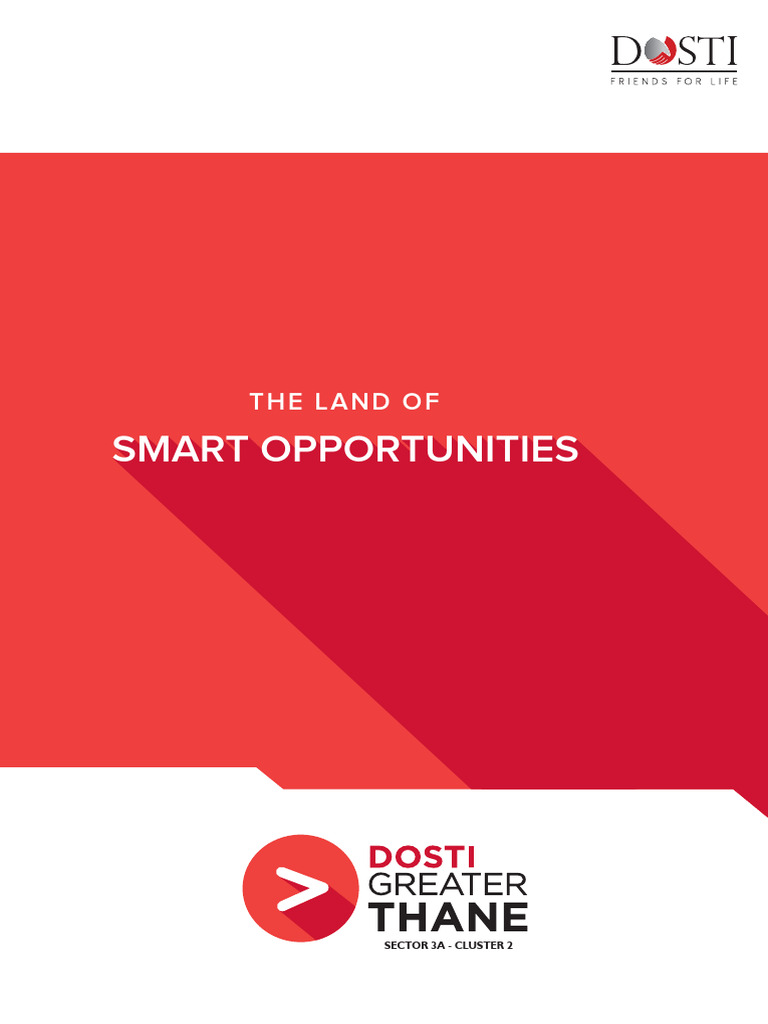 Affordable Housing in Dosti Greater Thane | PDF | Mumbai | Transport  Infrastructure