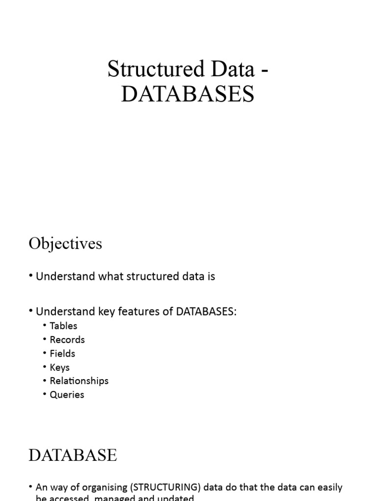 L1_Tables_Rrlationships_Keys_Types_CREATEINACCESS | PDF | Databases ...