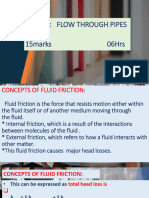 Unit Iii: Flow Through Pipes 15marks 06Hrs