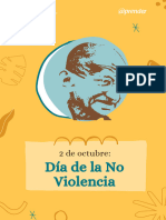 Dia de La No Violencia - PDF para Descarga