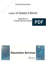 Rcas Court of Queen 39 S Bench Application To Change Spousal Support