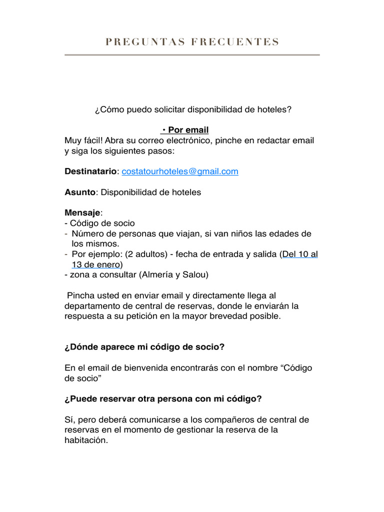 Preguntas Frecuentes | PDF | Derecho