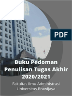 Buku Pedoman Penulisan Tugas Akhir 2020 2021