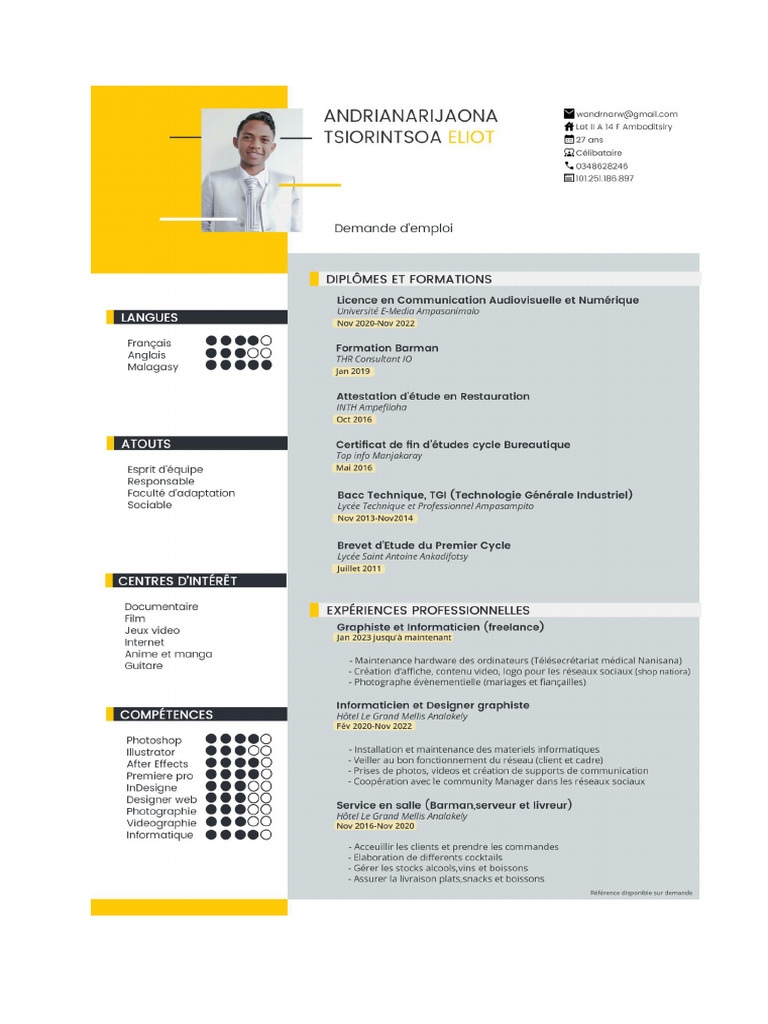 CV Info | PDF
