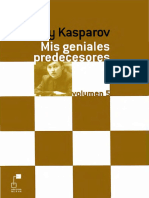 Garry Kasparov Mis Geniales Predecesores Vol 5 Karpov y Korchnoi
